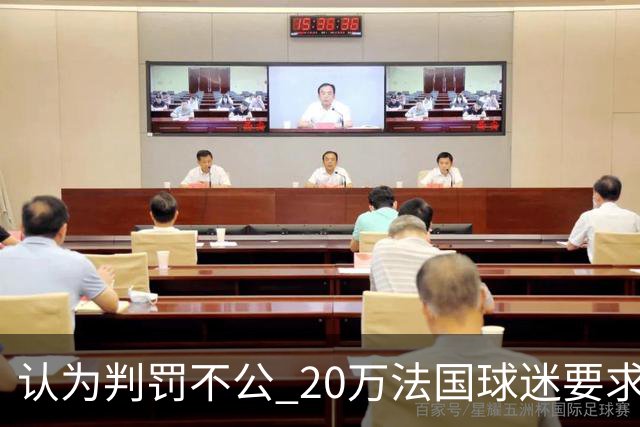 认为判罚不公 20万法国球迷要求世界杯决赛重赛